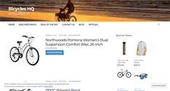 Desktop Screenshot of bicycleshq.com
